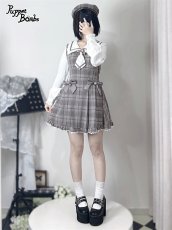 画像17: 【Q112】探偵チェックワンピースセット (17)