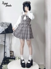 画像18: 【Q112】探偵チェックワンピースセット (18)