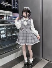 画像10: 【送料無料】Q112探偵チェックワンピースセット《予約受付》 (10)