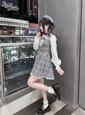 画像9: 【Q112】探偵チェックワンピースセット (9)