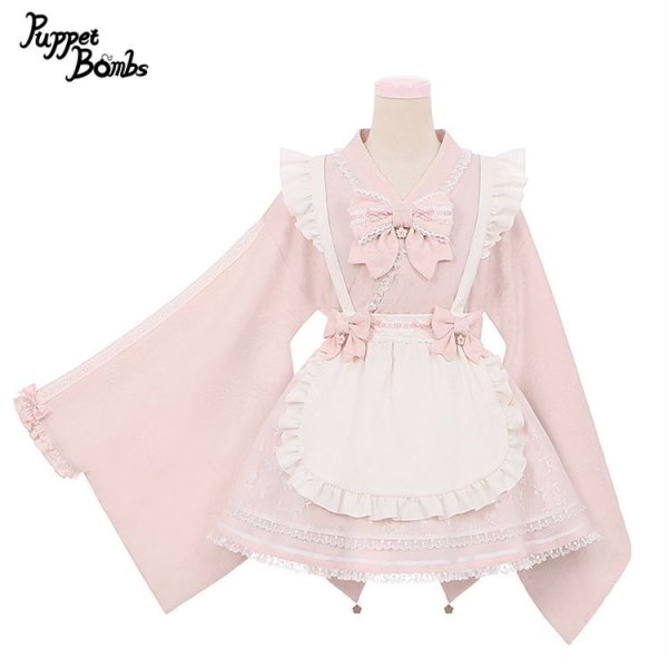 Mia様♡浴衣オーダー♡ハンドメイド♡ Q285】桜メイド浴衣セット - puppetbombs