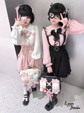 画像10: 【Q2】ハートバックルサス付きフリルスカート (10)