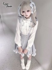 画像2: 【送料無料】Q389 ハートバックルサス付きスカート《予約受付》 (2)