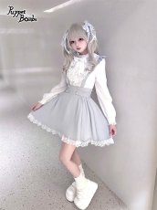 画像4: 【送料無料】Q389 ハートバックルサス付きスカート《予約受付》 (4)
