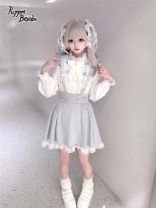 画像5: 【送料無料】Q389 ハートバックルサス付きスカート《予約受付》 (5)