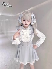 画像6: 【送料無料】Q389 ハートバックルサス付きスカート《予約受付》 (6)