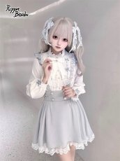 画像7: 【送料無料】Q389 ハートバックルサス付きスカート《予約受付》 (7)