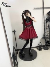 画像14: 【送料無料】Q402オフショルハートレイヤード風ワンピース《予約受付》 (14)