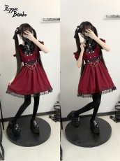 画像20: 【送料無料】Q402オフショルハートレイヤード風ワンピース《予約受付》 (20)