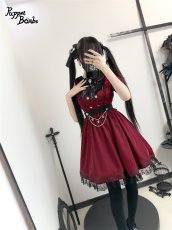 画像8: 【送料無料】Q402オフショルハートレイヤード風ワンピース《予約受付》 (8)