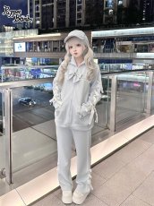 画像4: 【送料無料】Q424 レースラインスウェットパンツ《予約受付》 (4)