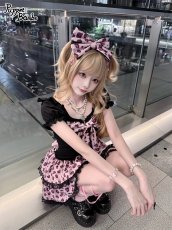画像7: 【送料無料】QS170 レオパードリボンカチューシャ《予約受付》【計5000円以上】 (7)