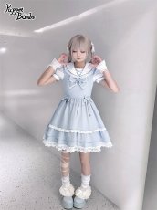 画像4: 【送料無料】Q429レースセーラーワンピース《予約受付》 (4)
