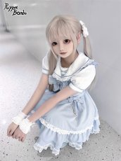 画像5: 【送料無料】Q429レースセーラーワンピース《予約受付》 (5)