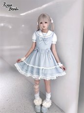 画像6: 【送料無料】Q429レースセーラーワンピース《予約受付》 (6)