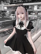 画像7: 【送料無料】QS185ハートビジューフリルカチューシャ《予約受付》【計5000円以上】 (7)