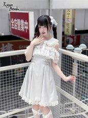 画像5: 【送料無料】QS187ハートビジューリボンヘアクリップセット《予約受付》【計5000円以上】 (5)