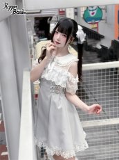 画像7: 【送料無料】QS187ハートビジューリボンヘアクリップセット《予約受付》【計5000円以上】 (7)
