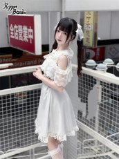 画像9: 【送料無料】QS187ハートビジューリボンヘアクリップセット《予約受付》【計5000円以上】 (9)