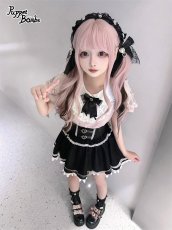 画像3: 【送料無料】Q447ベルトデザインフリルスカート《予約受付》 (3)