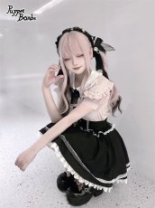画像4: 【送料無料】Q447ベルトデザインフリルスカート《予約受付》 (4)