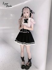 画像1: 【送料無料】Q446肩レースうさ耳トップス《予約受付》 (1)