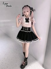 画像8: 【送料無料】Q447ベルトデザインフリルスカート《予約受付》 (8)