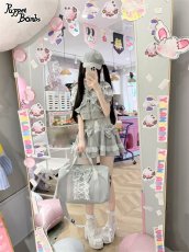 画像3: 【送料無料】P963レースアップリボンボストンバッグ《予約受付》 (3)