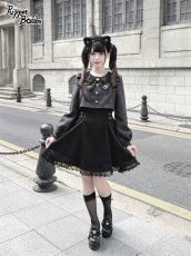 画像2: 【送料無料】Q463 チェックレイヤード風ワンピース《予約受付》 (2)