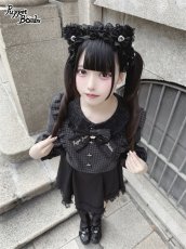 画像8: 【送料無料】Q463 チェックレイヤード風ワンピース《予約受付》 (8)