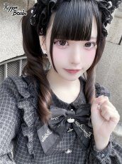 画像7: 【送料無料】Q463 チェックレイヤード風ワンピース《予約受付》 (7)