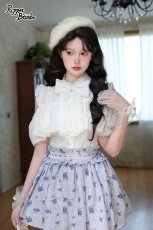 画像5: 【Q474】フリルリボンオフショルブラウス (5)