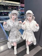 画像5: 【Q462】リボンデコレーションスカパン (5)