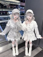 画像8: 【Q462】リボンデコレーションスカパン (8)
