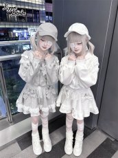 画像6: 【Q462】リボンデコレーションスカパン (6)