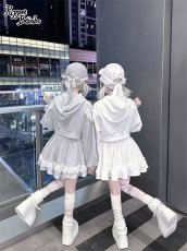 画像12: 【Q462】リボンデコレーションスカパン (12)