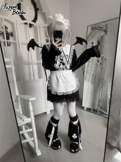 画像6: 【QS200】 総レースハーフエプロン (6)