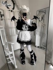 画像7: 【QS200】 総レースハーフエプロン (7)