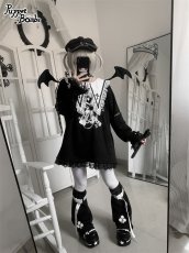 画像17: 【Q485 】ダーククロスカジュアルトップス  (17)