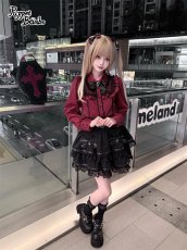 画像4: 【送料無料】Q497 ロックリボンティアードスカート《予約受付》 (4)