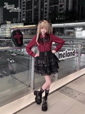 画像9: 【送料無料】Q497 ロックリボンティアードスカート《予約受付》 (9)