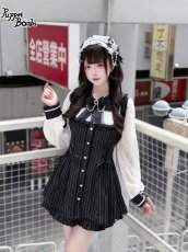 画像4: 【送料無料】QS219 レースデコ2連リボンヘッドドレス《予約受付》【計5000円以上】 (4)