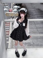 画像5: 【送料無料】QS219 レースデコ2連リボンヘッドドレス《予約受付》【計5000円以上】 (5)