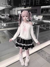 画像12: 【送料無料】Q513 ミニリボンフリルスカパン《予約受付》 (12)