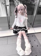 画像6: 【送料無料】Q513 ミニリボンフリルスカパン《予約受付》 (6)