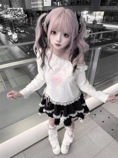 画像7: 【送料無料】Q513 ミニリボンフリルスカパン《予約受付》 (7)