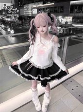 画像8: 【送料無料】Q513 ミニリボンフリルスカパン《予約受付》 (8)