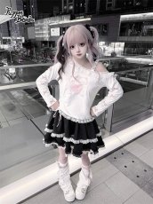 画像9: 【送料無料】Q513 ミニリボンフリルスカパン《予約受付》 (9)