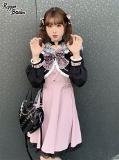 画像13: 【Q77】ボレロレイヤード風ワンピース【30%OFF】 (13)