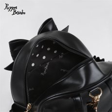 画像3: 【送料無料】QP23ハートクリアポケットキルティングリュック《予約受付》 (3)